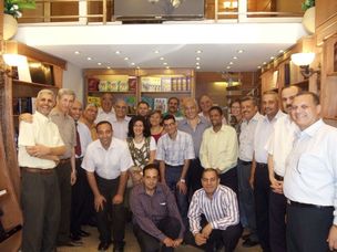 Staff at Giza Bookshop opening 6